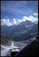 Großglocknergruppe viewed from the Kapruner Törl