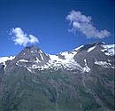 The south-east faces of the Fuscher/Kapruner Kamm