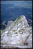 Top-end of the Klettersteig up Persailhorn.