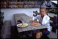 Lunch at the Peter-Wiechenthaler-Hütte.